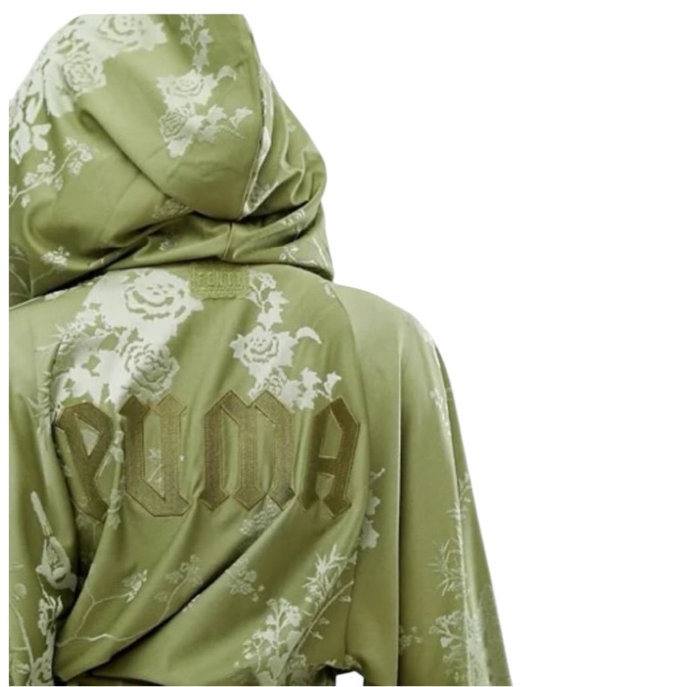 Puma X Fenty Boxing Robe Jacket Green size Small - Picture 4 of 11
